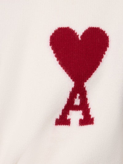 AMI Paris pull en laine à logo