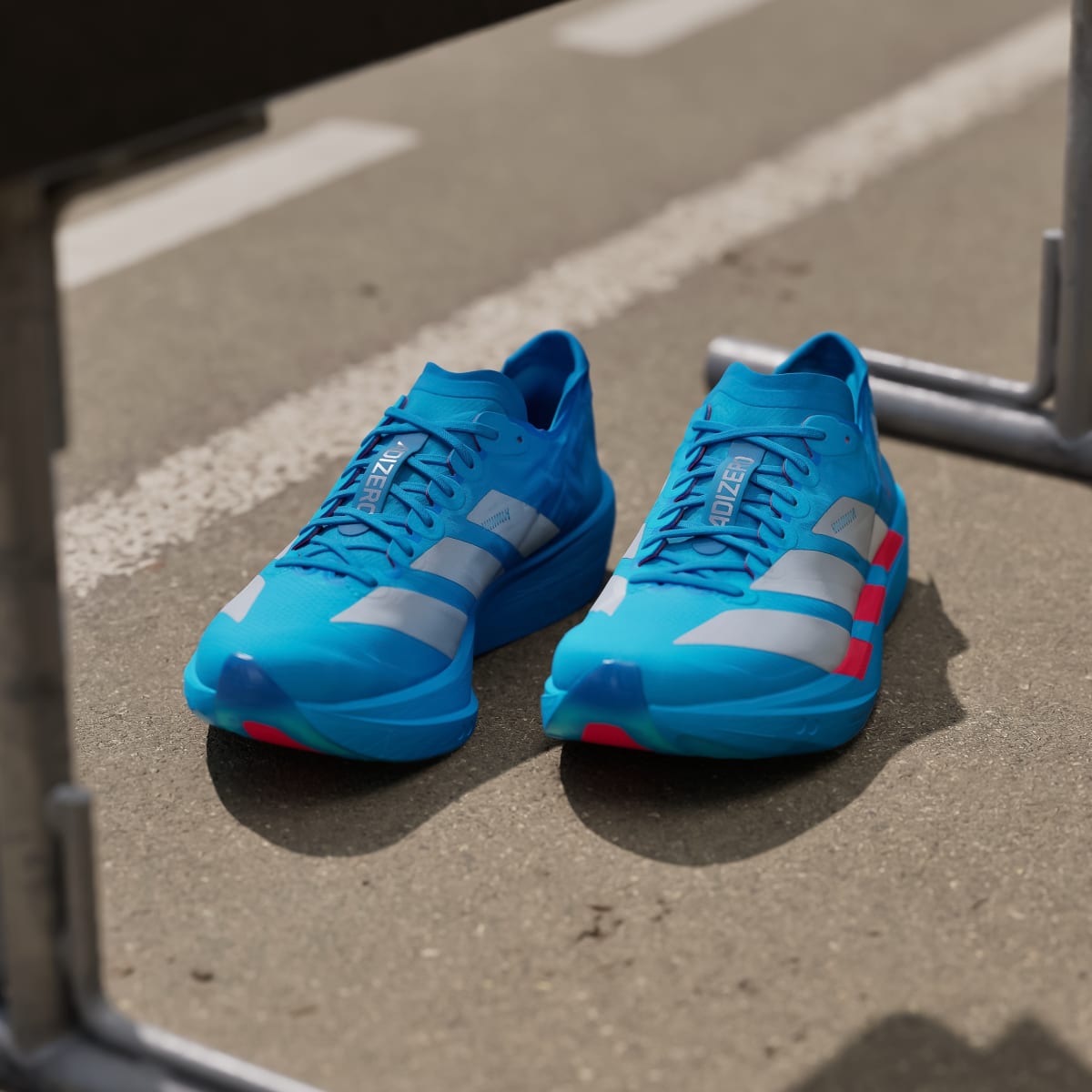 Adidas Adizero Takumi SEN 11 Sneakers - Solar Blue / Silver Metallic / Dark Solar Blue - view 5