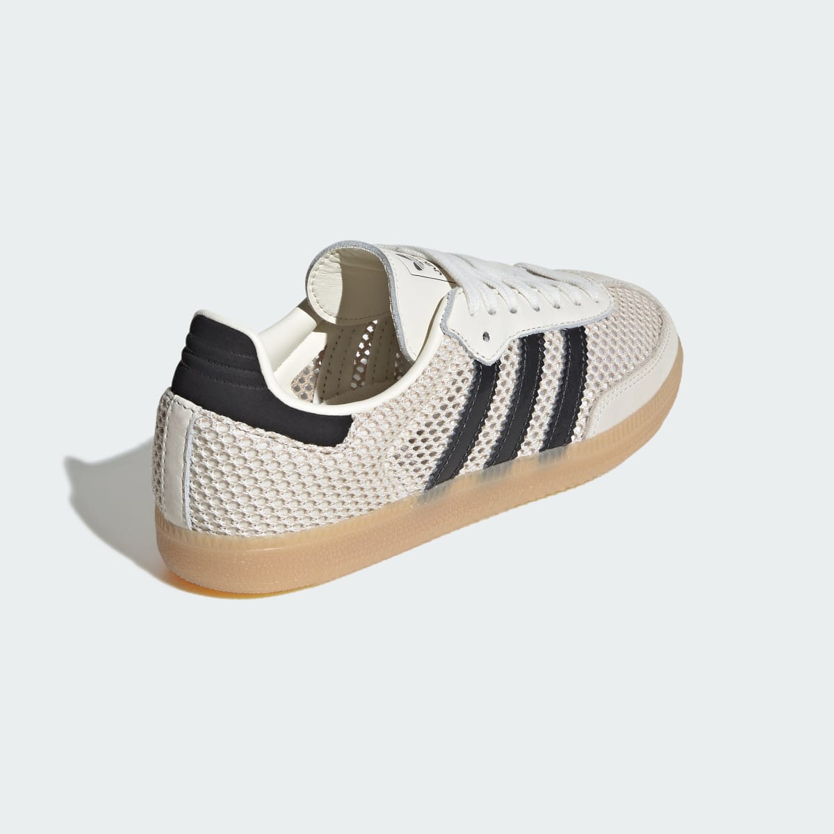 Adidas Samba OG Sneakers - Off White / Carbon / Gold Metallic - view 5