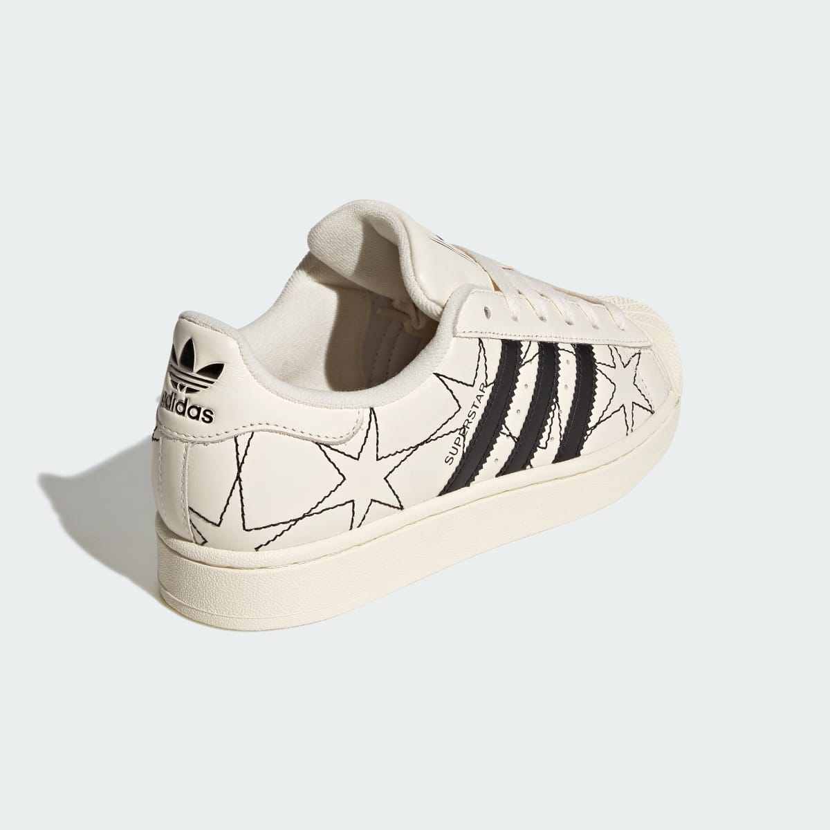 Adidas Superstar II Sneakers - Cream White / Core Black / Cream White - view 5