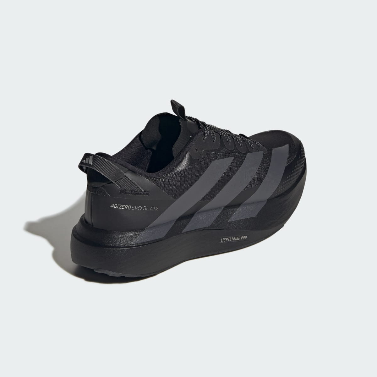 Adidas Adizero EVO SL ATR Training Shoes - Core Black / Grey Five / Silver Metallic - view 5