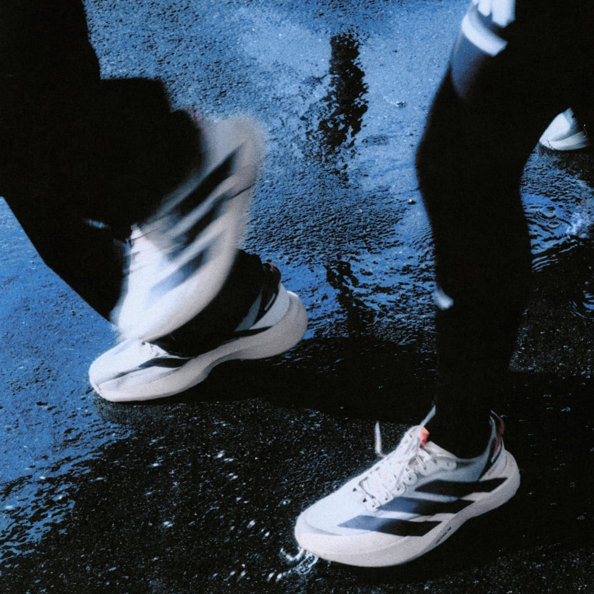 Adidas Adizero EVO SL ATR Sneakers - Wonder Sage / Aurora Ink / Wonder Silver - view 5