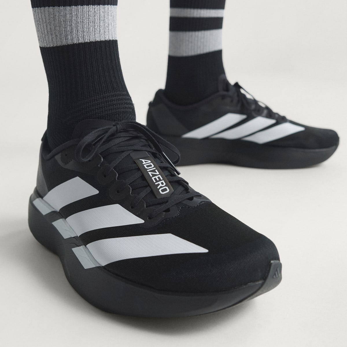 Adidas Adizero EVO SL Sneakers - Core Black / Cloud White / Core Black - view 5