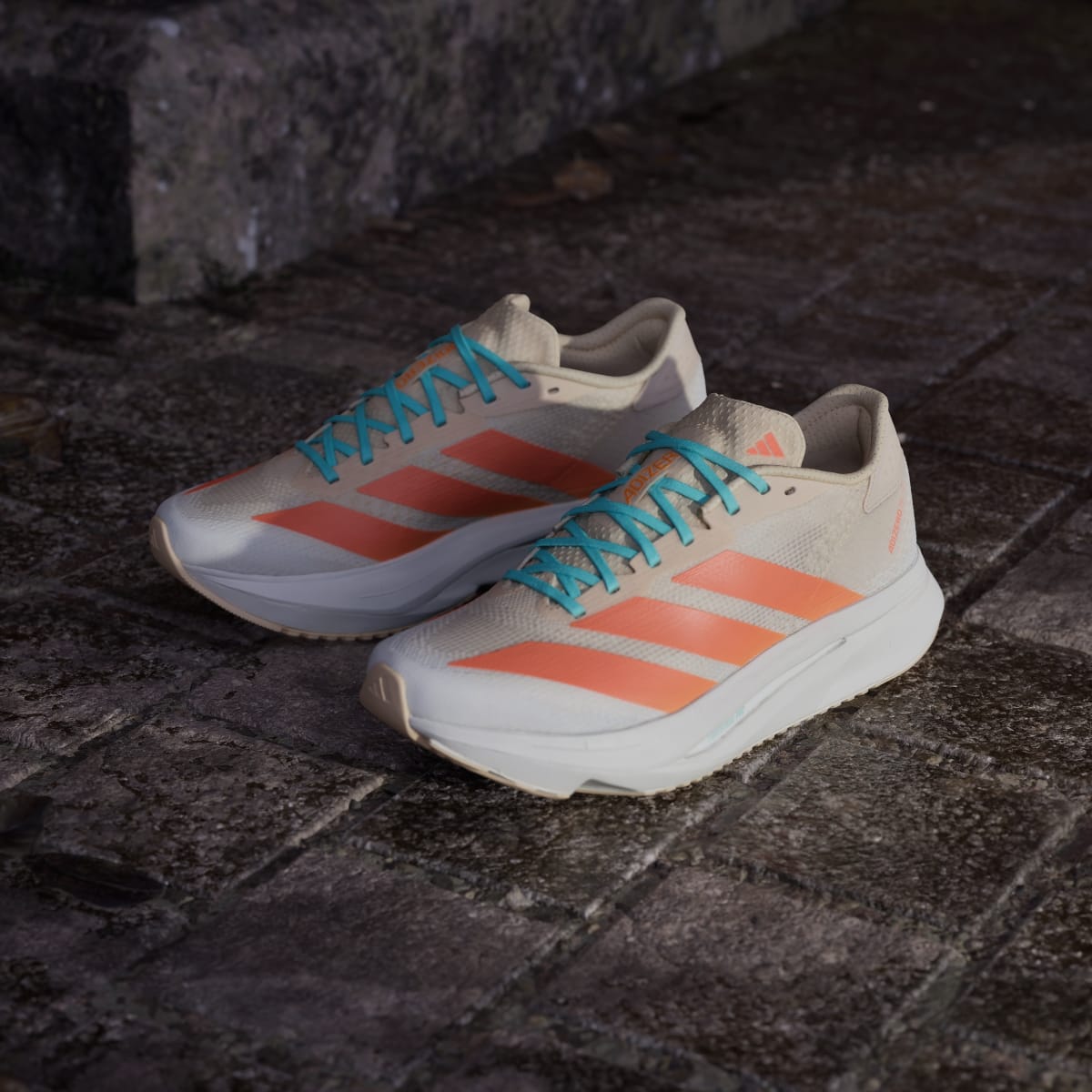 Adidas Adizero SL2 Sneakers - Crystal Sand / Semi Coral / Flash Orange - view 5