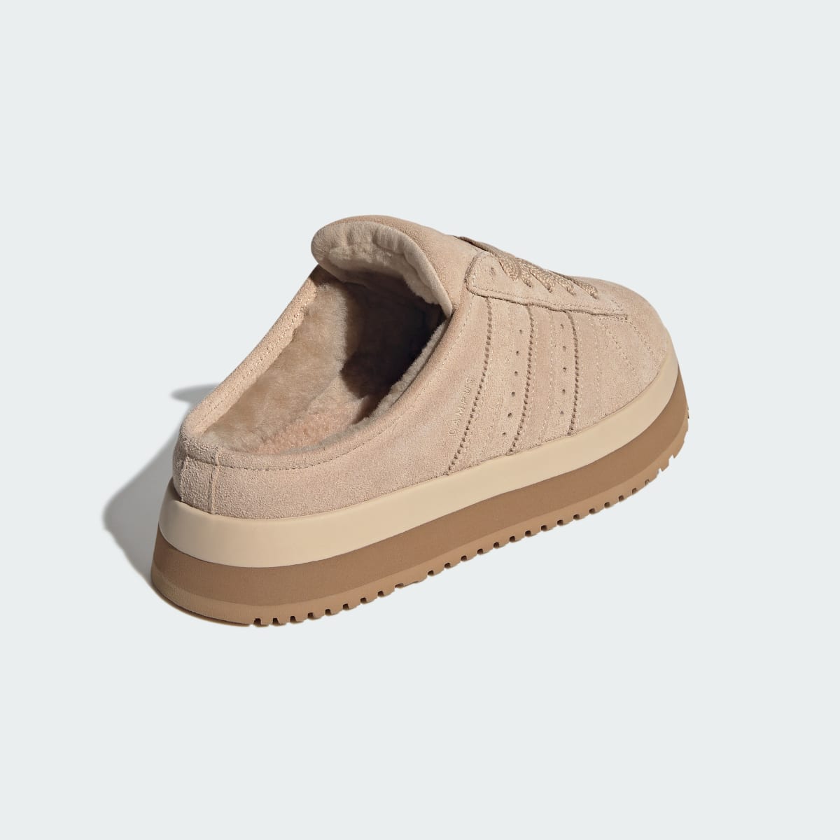 Adidas Campus 00s Winter Low Sneakers - Beige / Brown / Gum - view 5