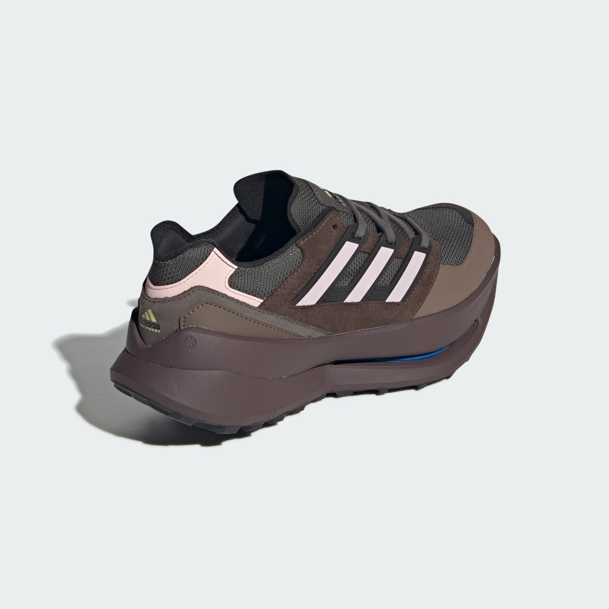 Adidas Equipment Agravic Sneakers - Charcoal / Sandy Pink / Brown - view 5
