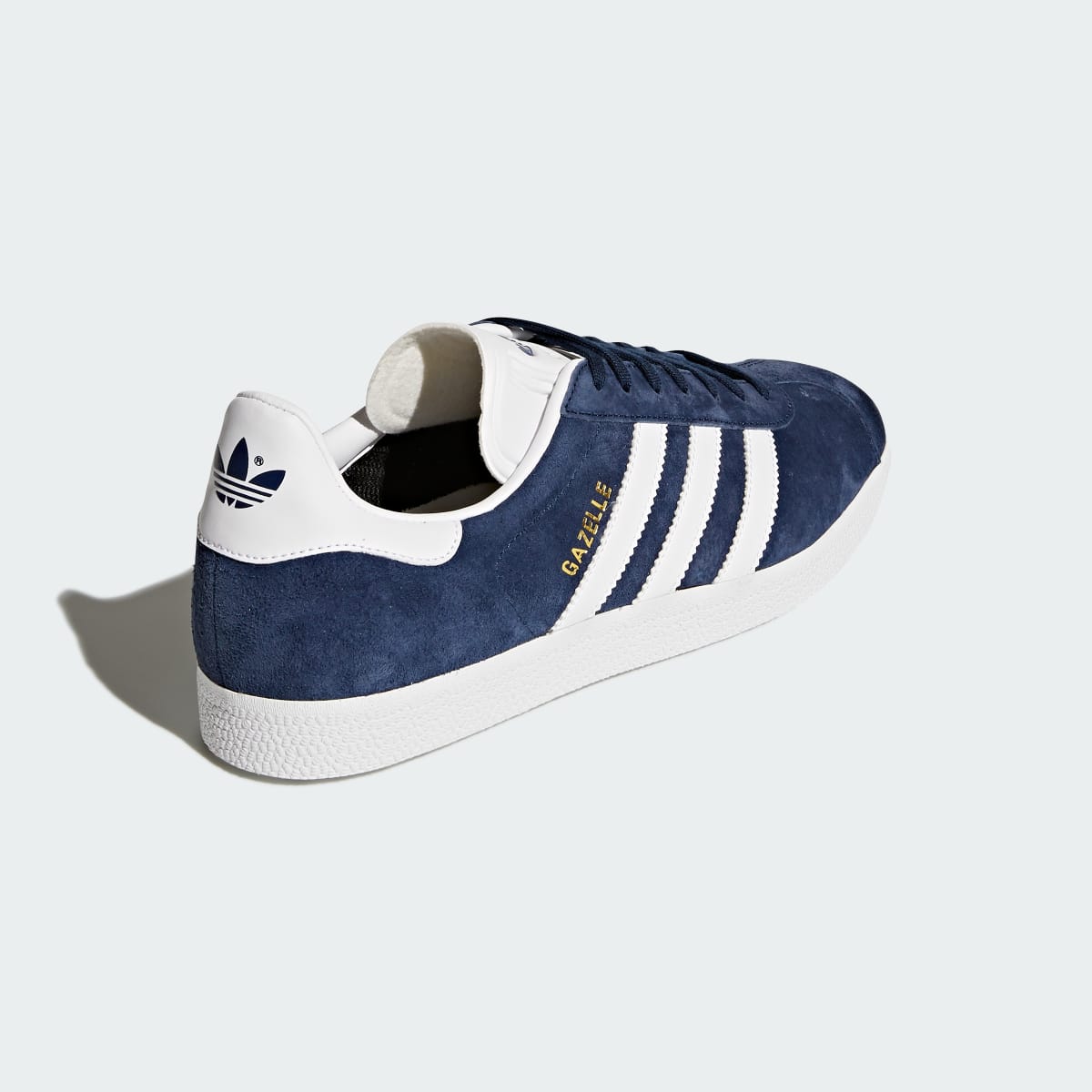 Adidas Gazelle Sneakers - Collegiate Navy / White / Gold Metallic - view 5