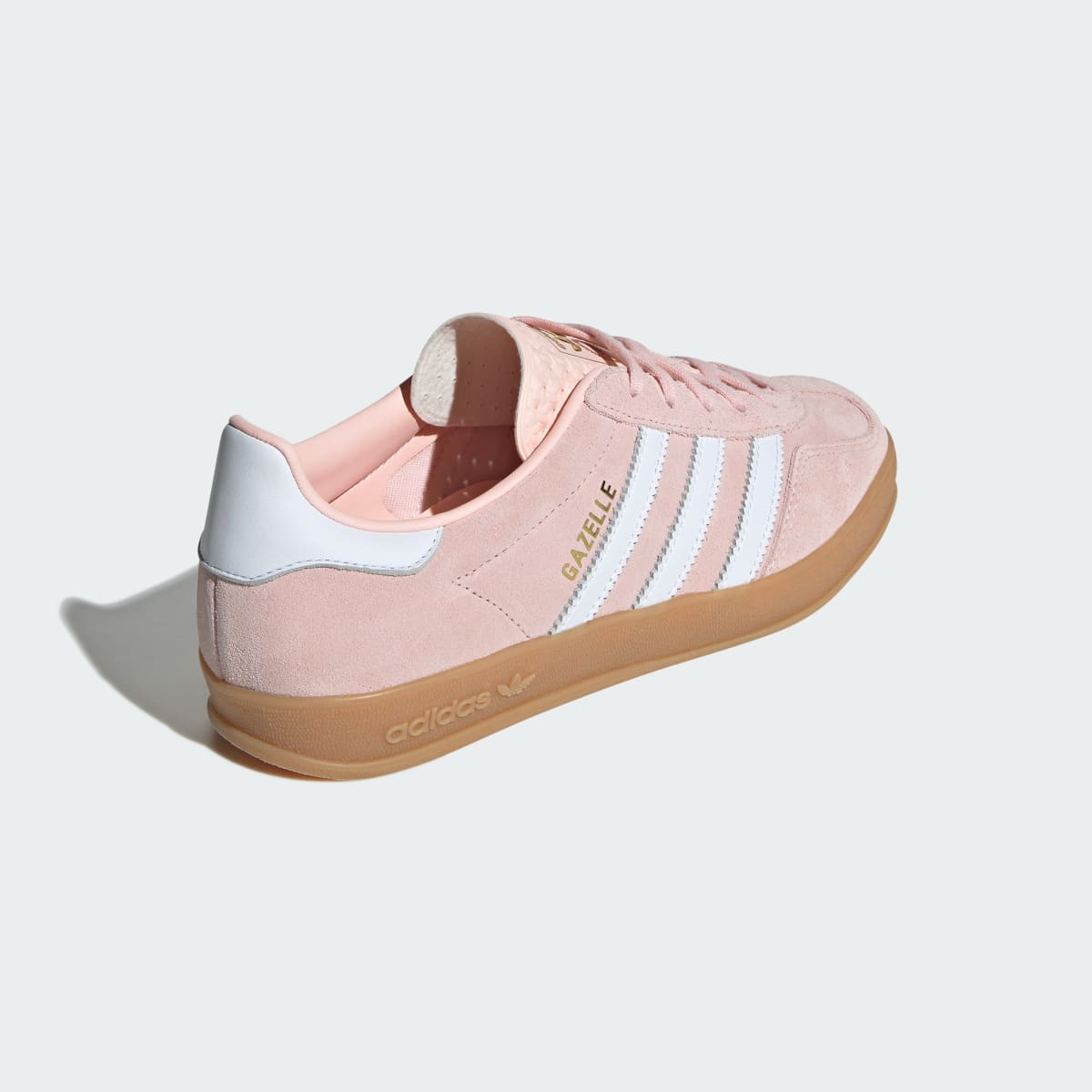 Adidas Gazelle Indoor Sneakers - Sandy Pink / Cloud White / Gum - view 5