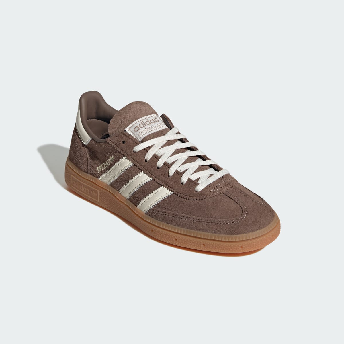Adidas Handball Spezial Sneakers - Earth Strata / Off White / Gum - view 5