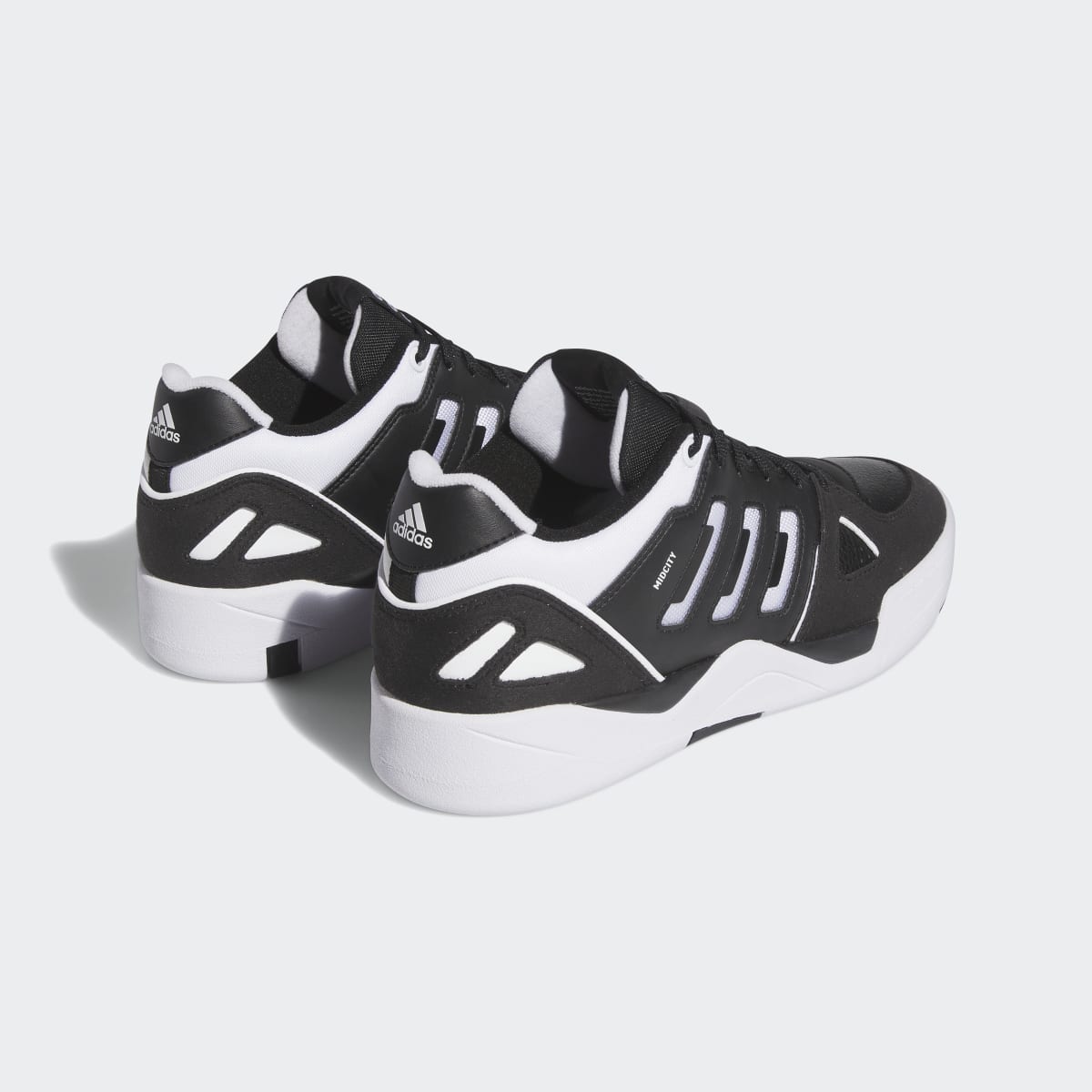 Adidas Midcity Low Sneakers - Core Black / Cloud White / Core Black - view 5