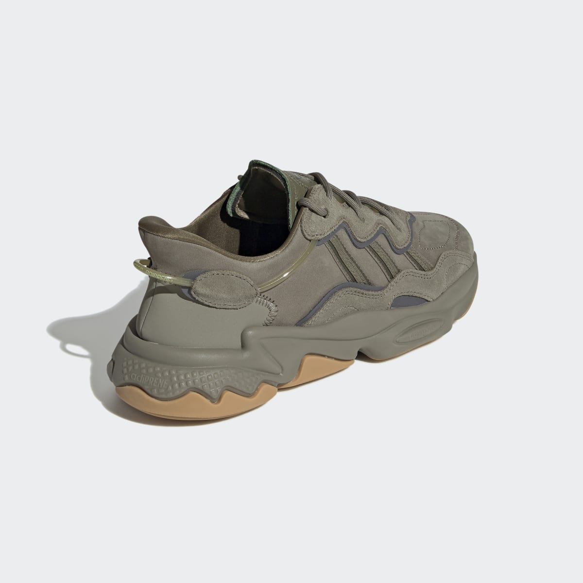 Adidas Ozweego Sports Shoes - Grey / Legend Earth / Raw Khaki - view 5