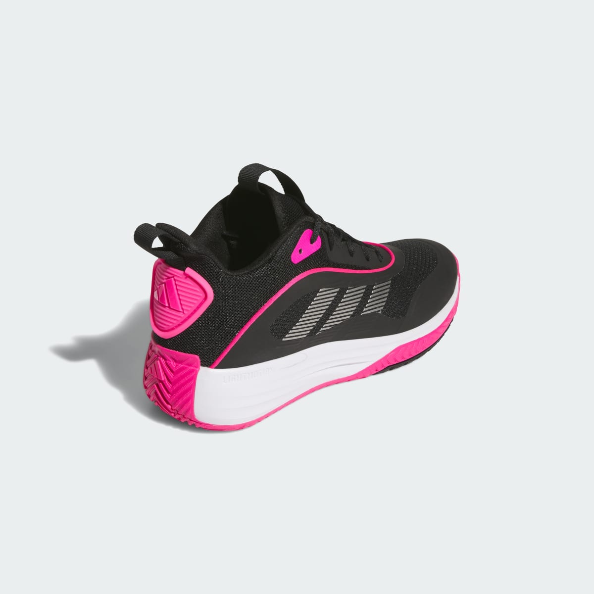 Adidas Ownthegame 3.0 Other Sports Shoes - Core Black / Iron Metallic / Shock Pink - view 5