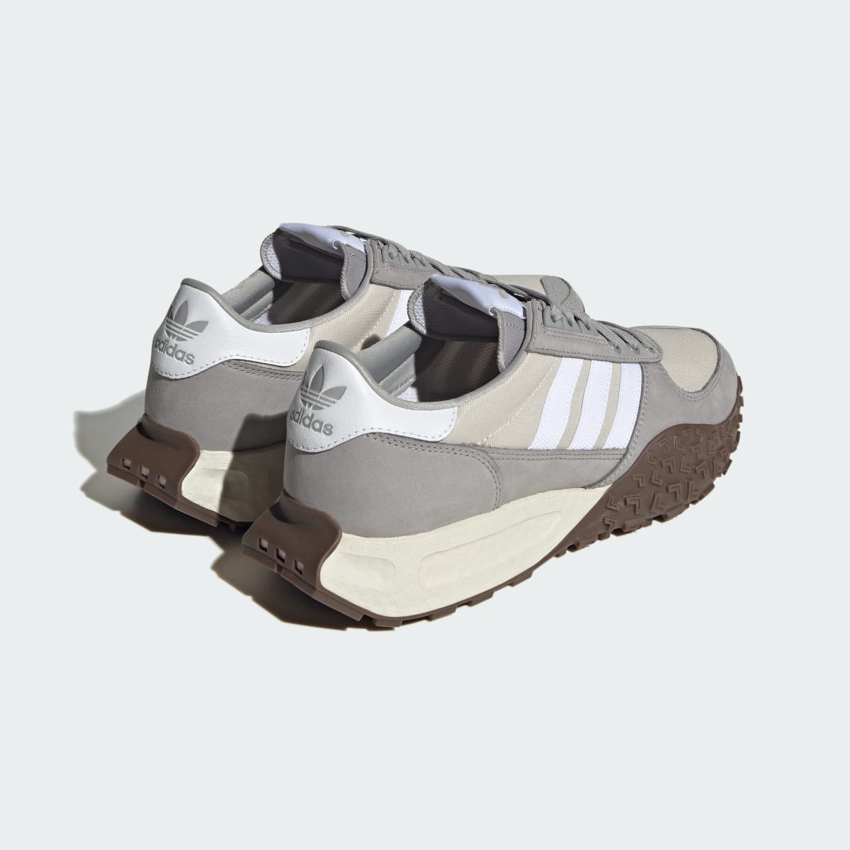 Adidas Retropy E5 Sneakers - Mgh Solid Grey / Cloud White / Gum - view 5