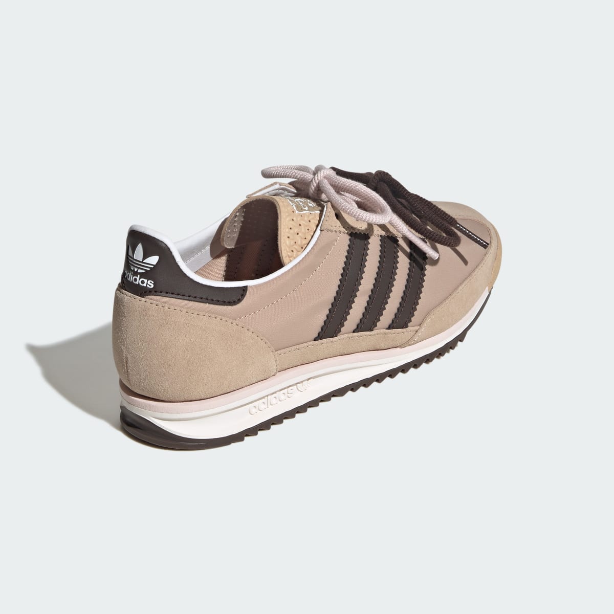 Adidas SL 72 OG Sneakers - Magic Beige / Dark Brown / Wonder Quartz - view 5