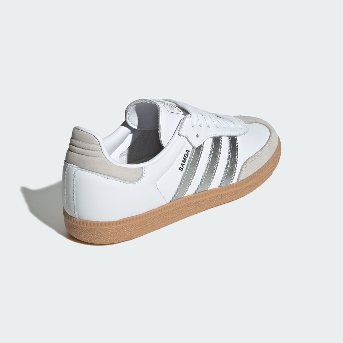 Adidas Samba OG Sneakers - Cloud White / Silver / Grey One - view 5