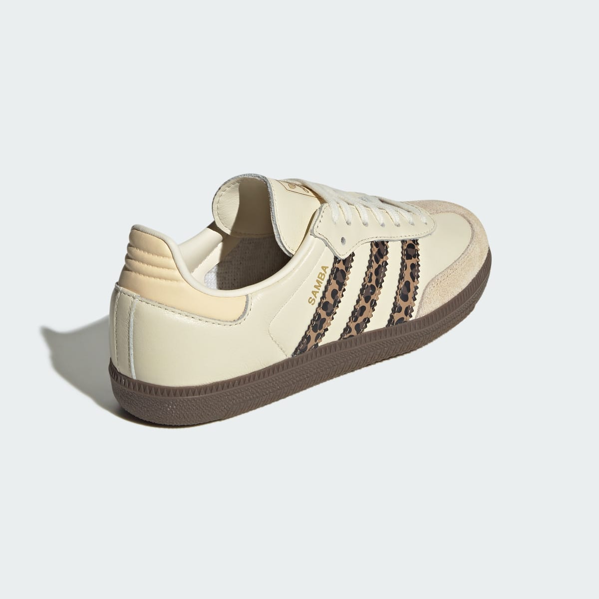 Adidas Samba OG Sneakers - Cream White / Core Black / Sand Strata - view 5