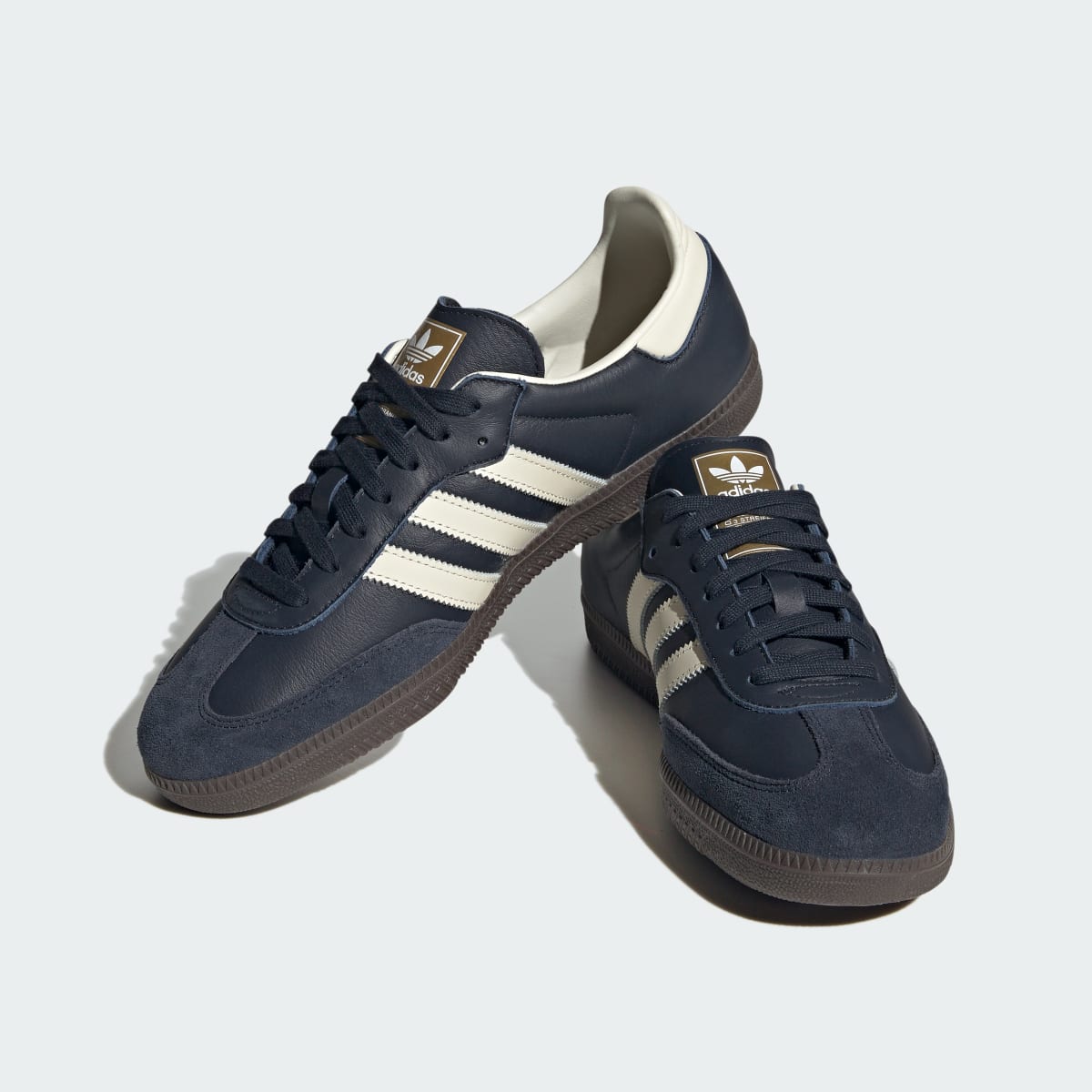 Adidas Samba OG Sneakers - Night Navy / Cream White / Gum - view 5