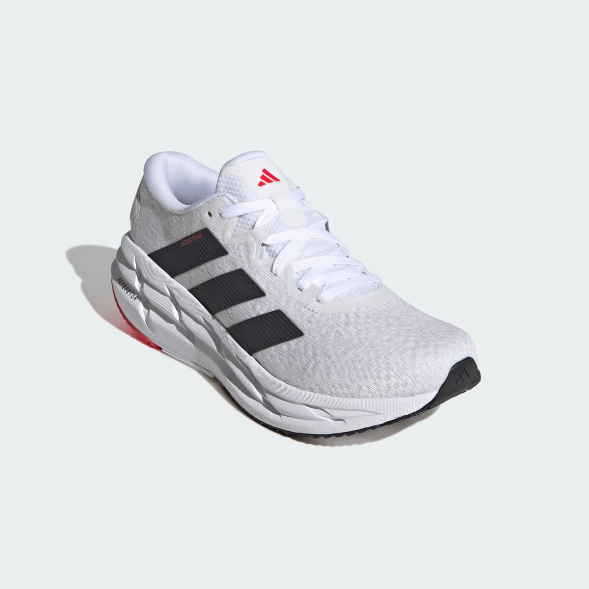 Adidas Adistar 4 Training Shoes - Cloud White / Carbon / Pure Ruby - view 5