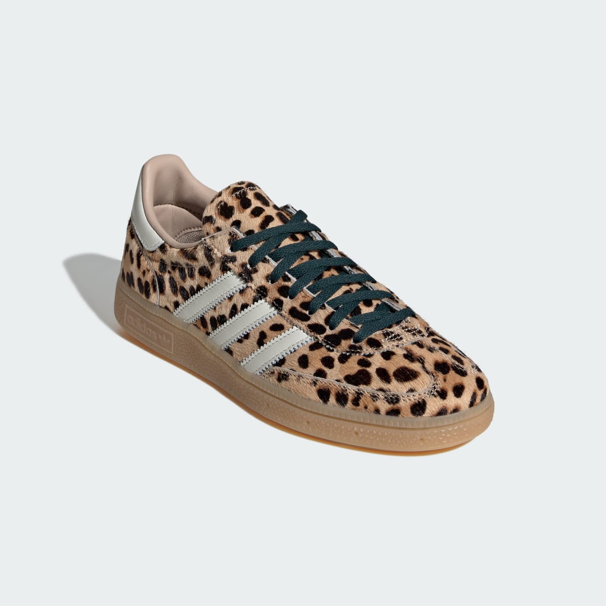 Adidas Handball Spezial Sneakers - Magic Beige / Ivory / Aurora Ivy - view 5