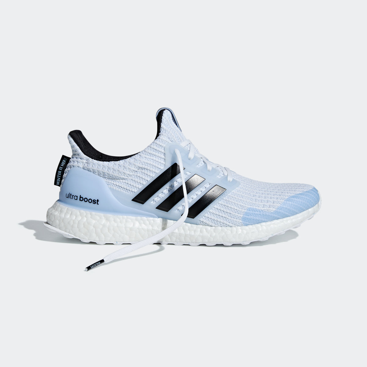 Adidas Ultraboost x GOT Sneakers - White / Core Black / Bright Yellow Blue - view 8