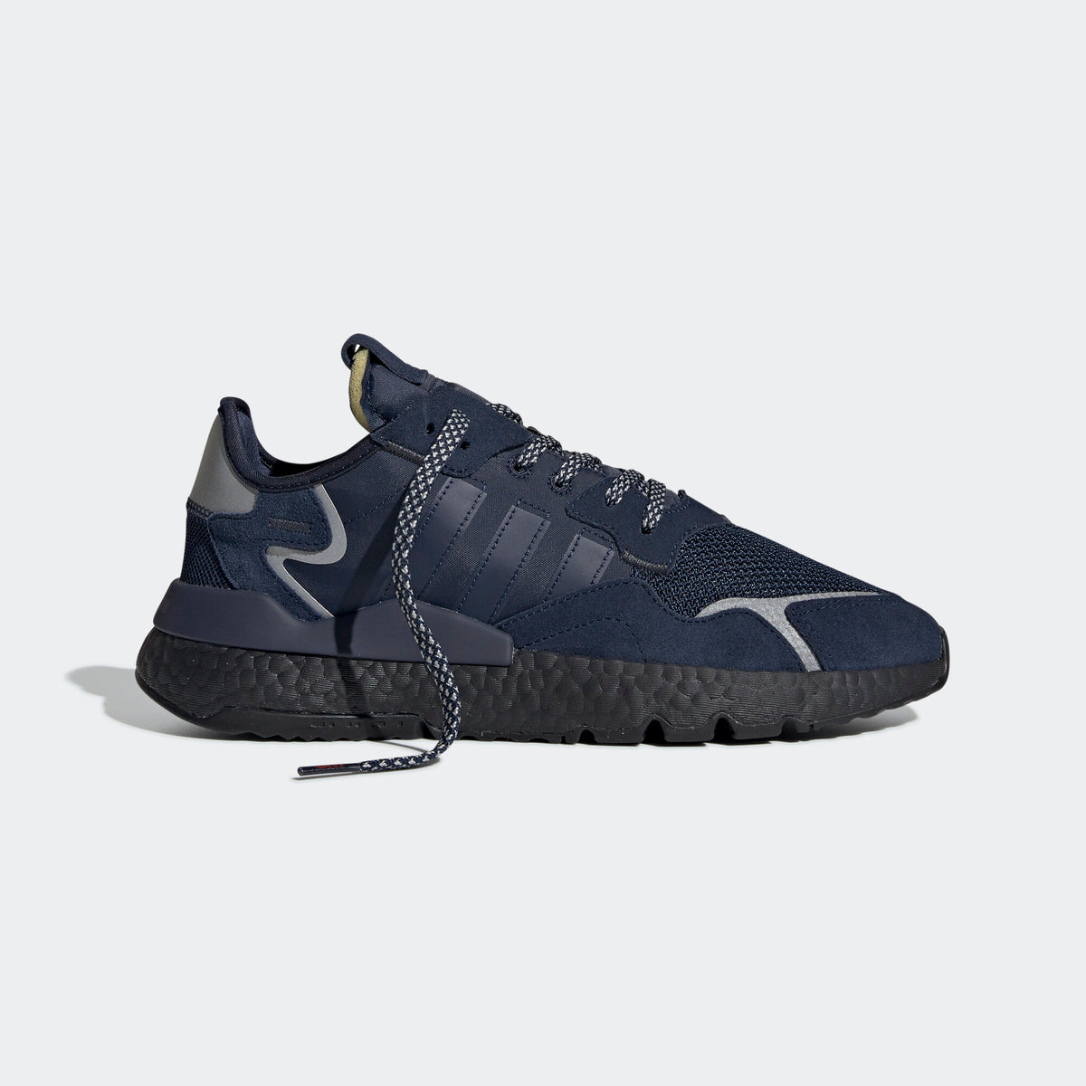 Adidas Nite Jogger Sneakers - Collegiate Navy / Silver - view 8