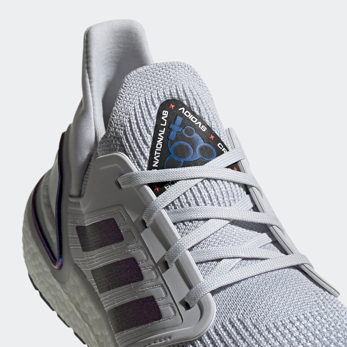 Adidas Ultraboost 20 Sneakers - Dash Grey / Purple / Core Black / Solar Red - view 8