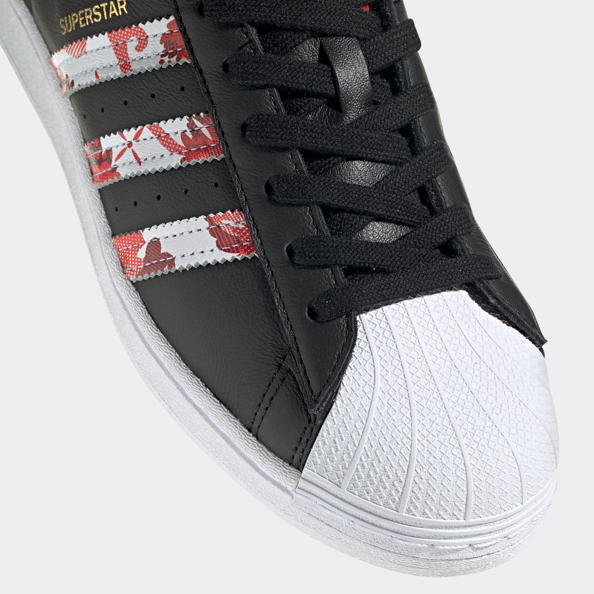 Adidas Superstar Sneakers - Core Black / Gold / White - view 8