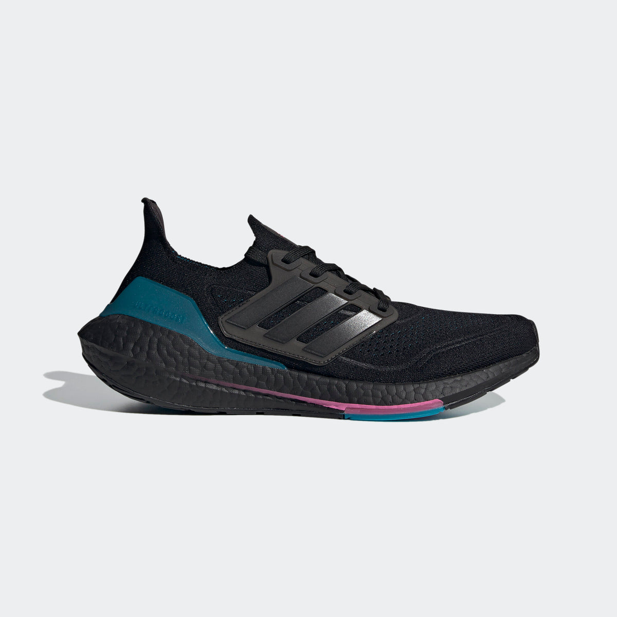 Adidas Ultraboost 21 Sneakers - Black / Blue - view 1