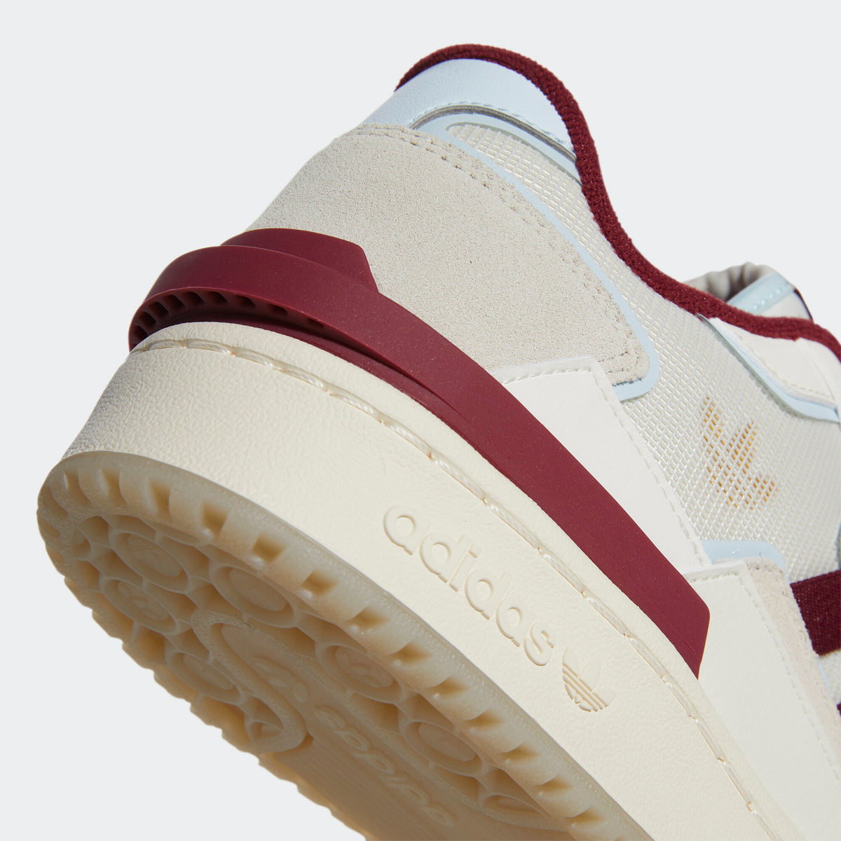 Adidas Forum Exhibit LOW Sneakers - White / Beige / Red - view 8