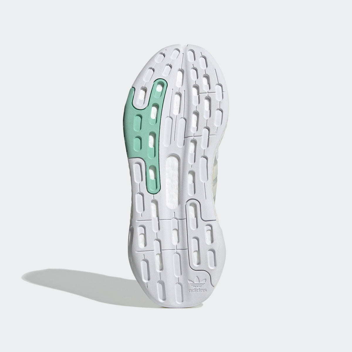 Adidas Day Jogger Sneakers - White / Orange / Mint Green - view 3