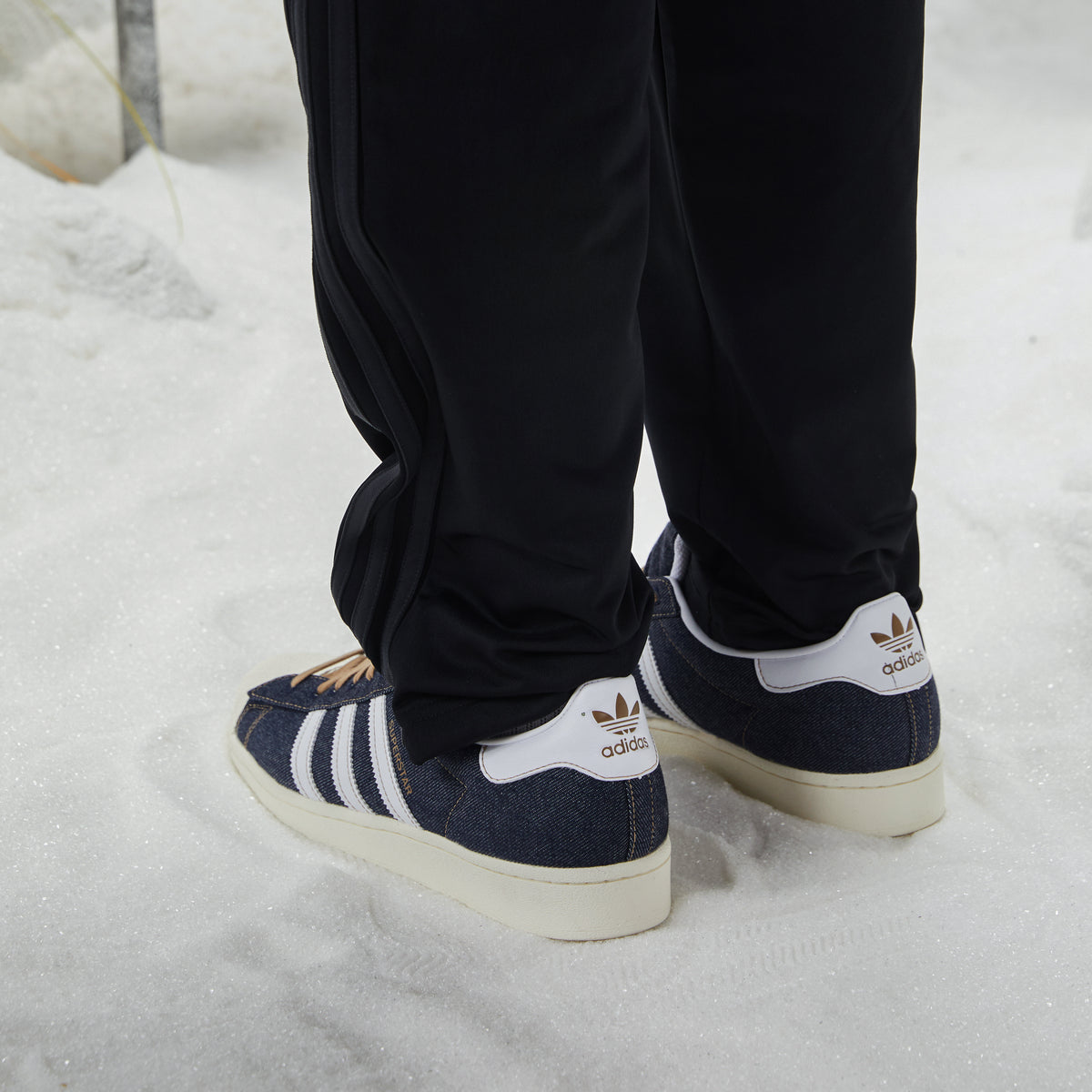 Adidas Superstar Sneakers - Blue / White - view 2