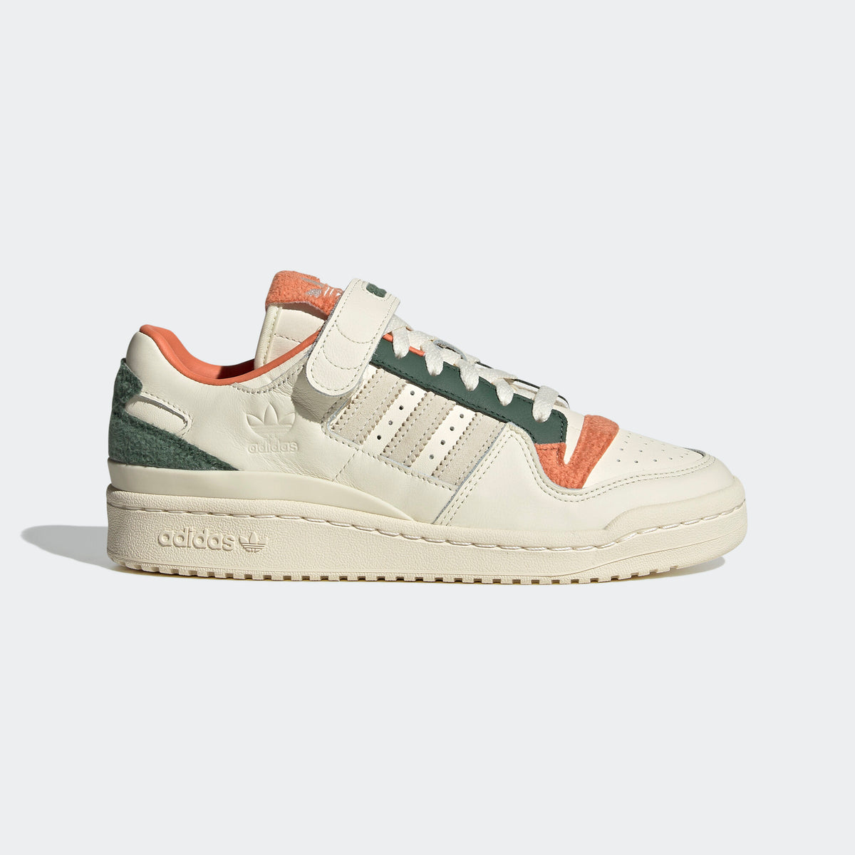 Adidas Forum 84 LOW Sneakers - White / Green / Orange / Light Grey - view 2