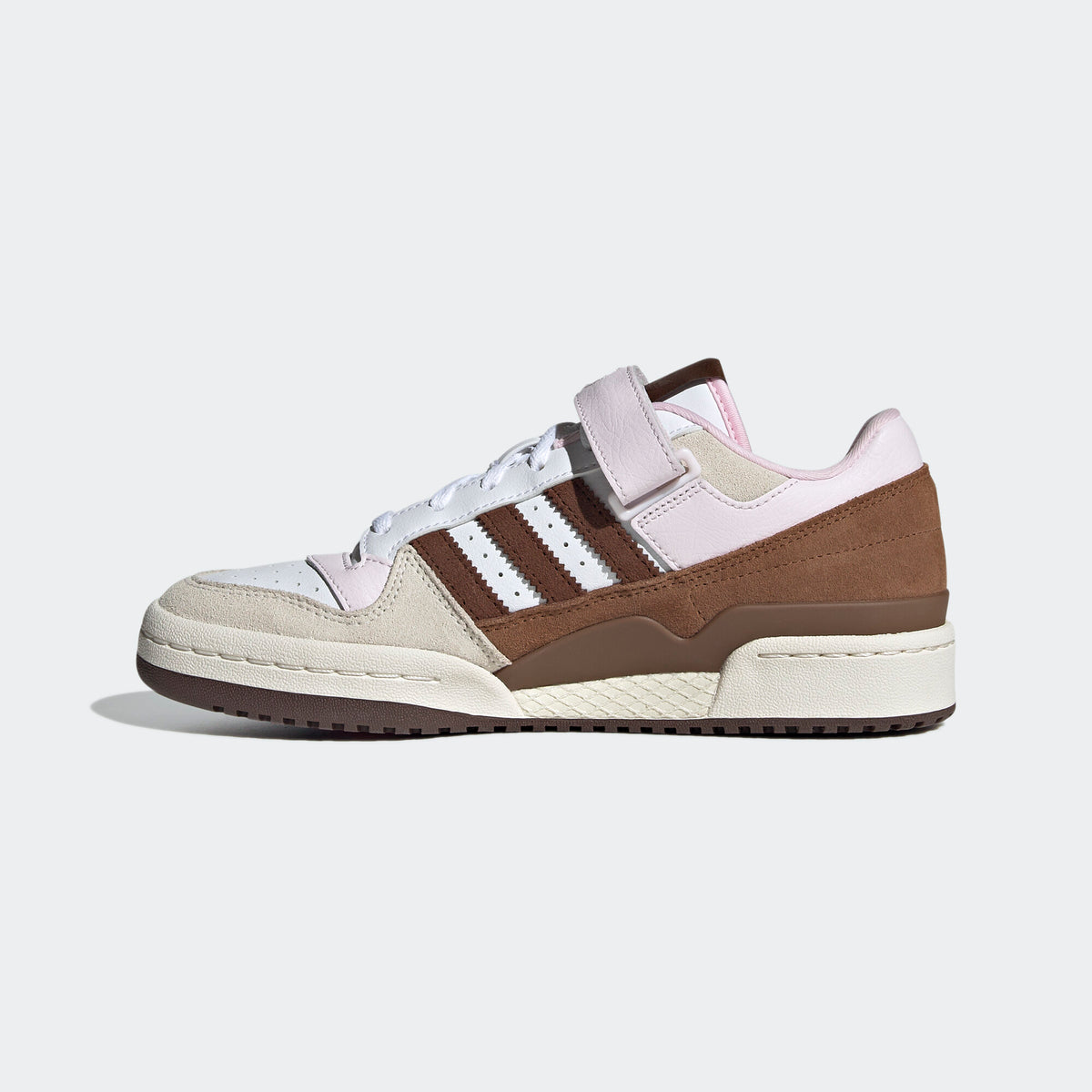 Adidas Forum LOW Sneakers - White / Pink / Brown / Beige - view 8