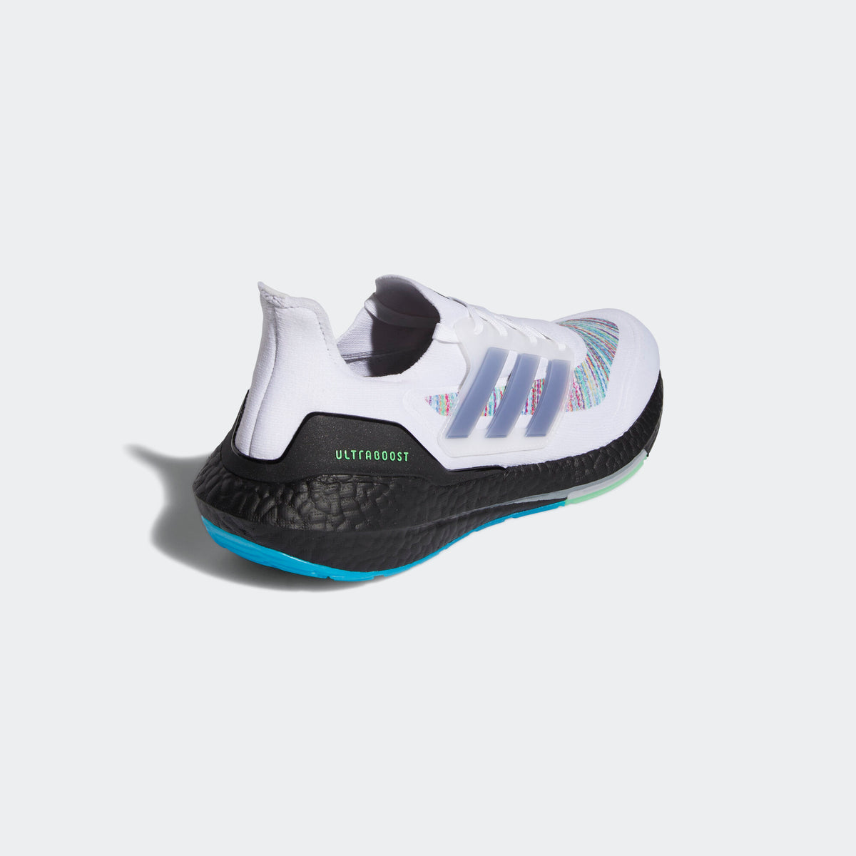 Adidas Ultraboost 21 Sneakers - White / Black / Blue / Red / Green / Yellow - view 6