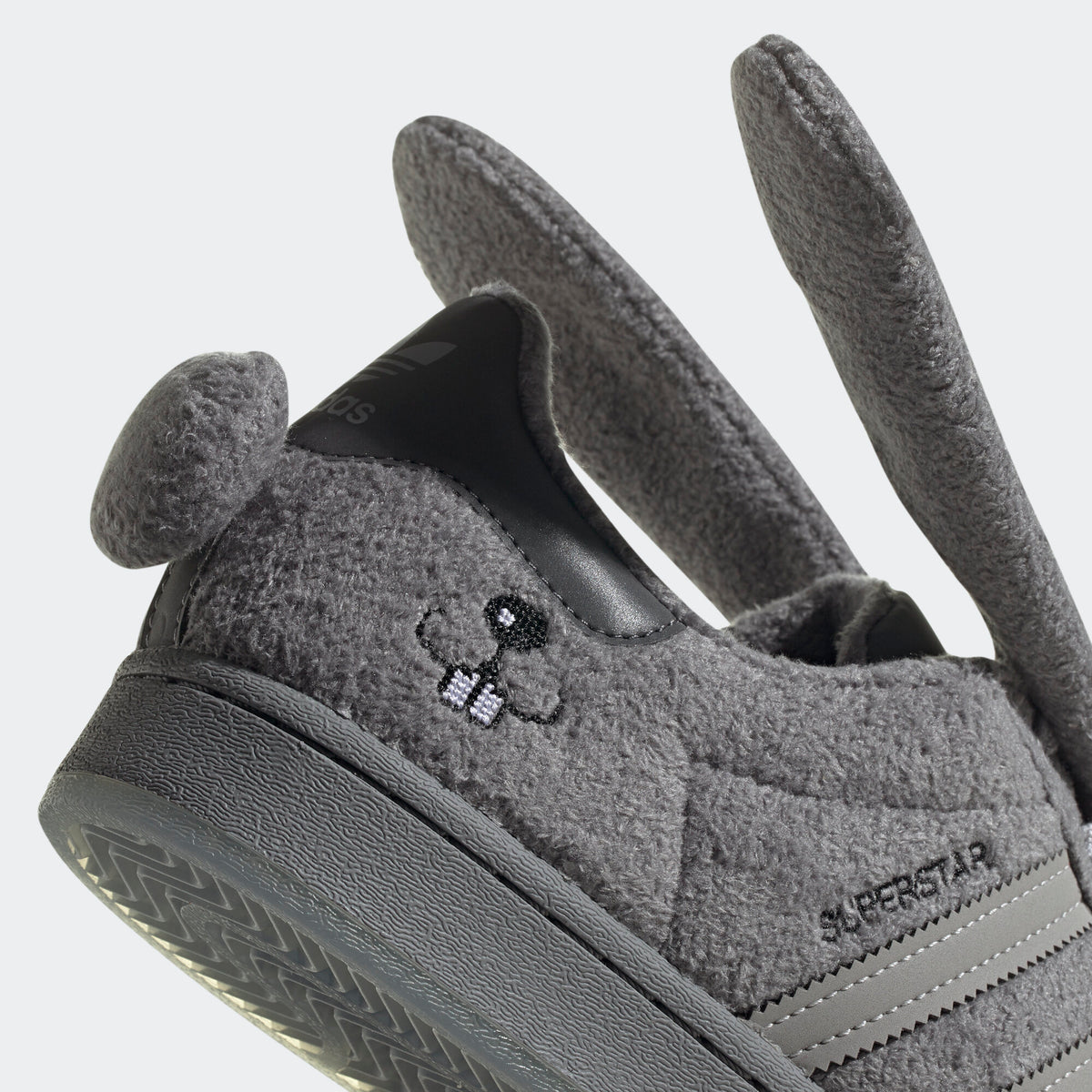 Adidas Melting Sadness Superstar Sneakers - Grey / Silver - view 8