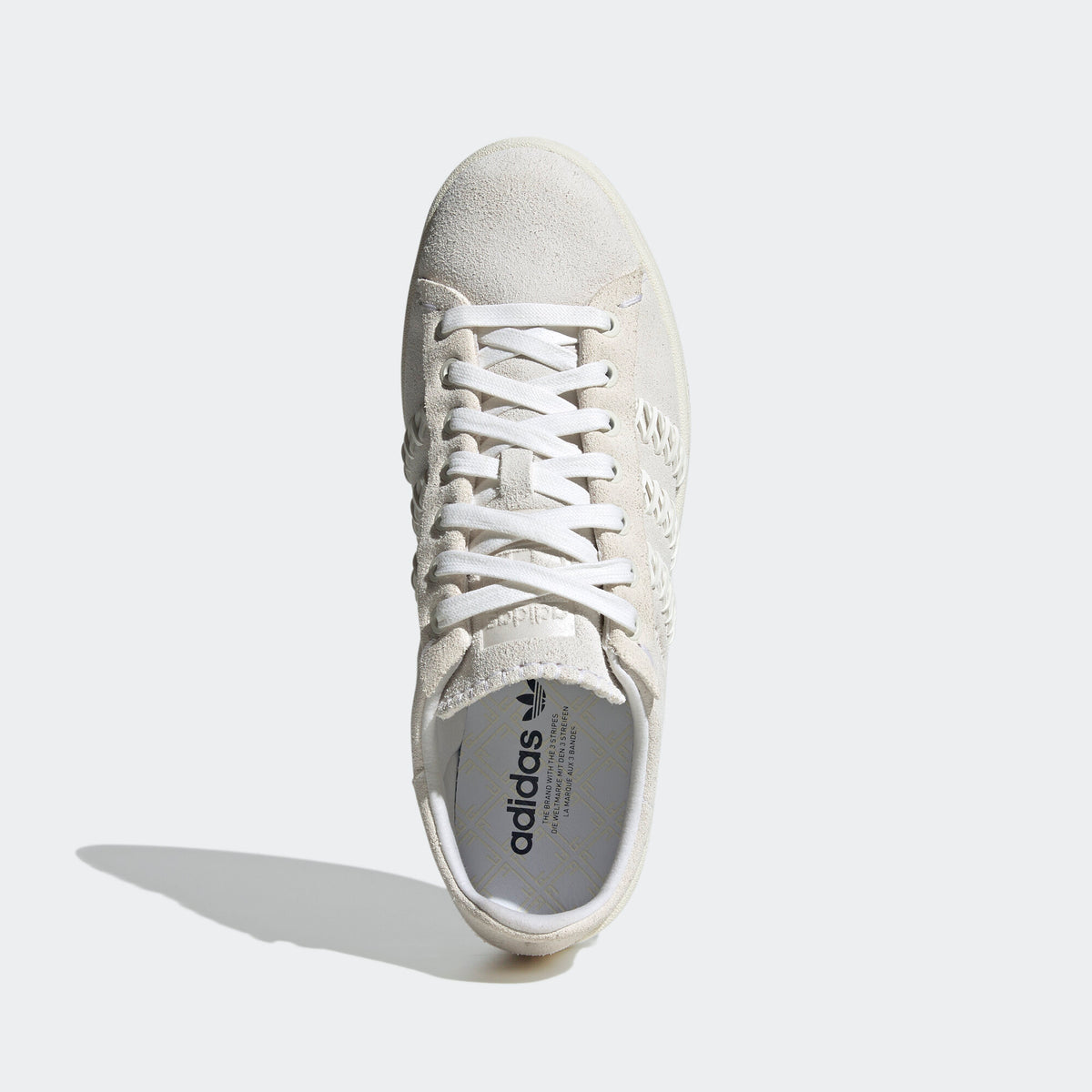 Adidas FOOT Industry Campus Sneakers - Off White - view 8