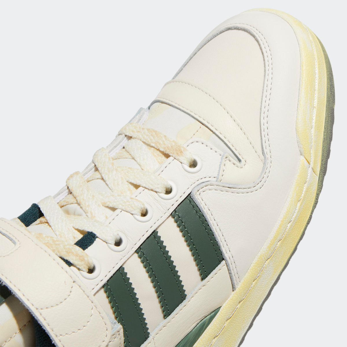 Adidas Forum 84 LOW AEC Sneakers - White / Dark Green - view 8