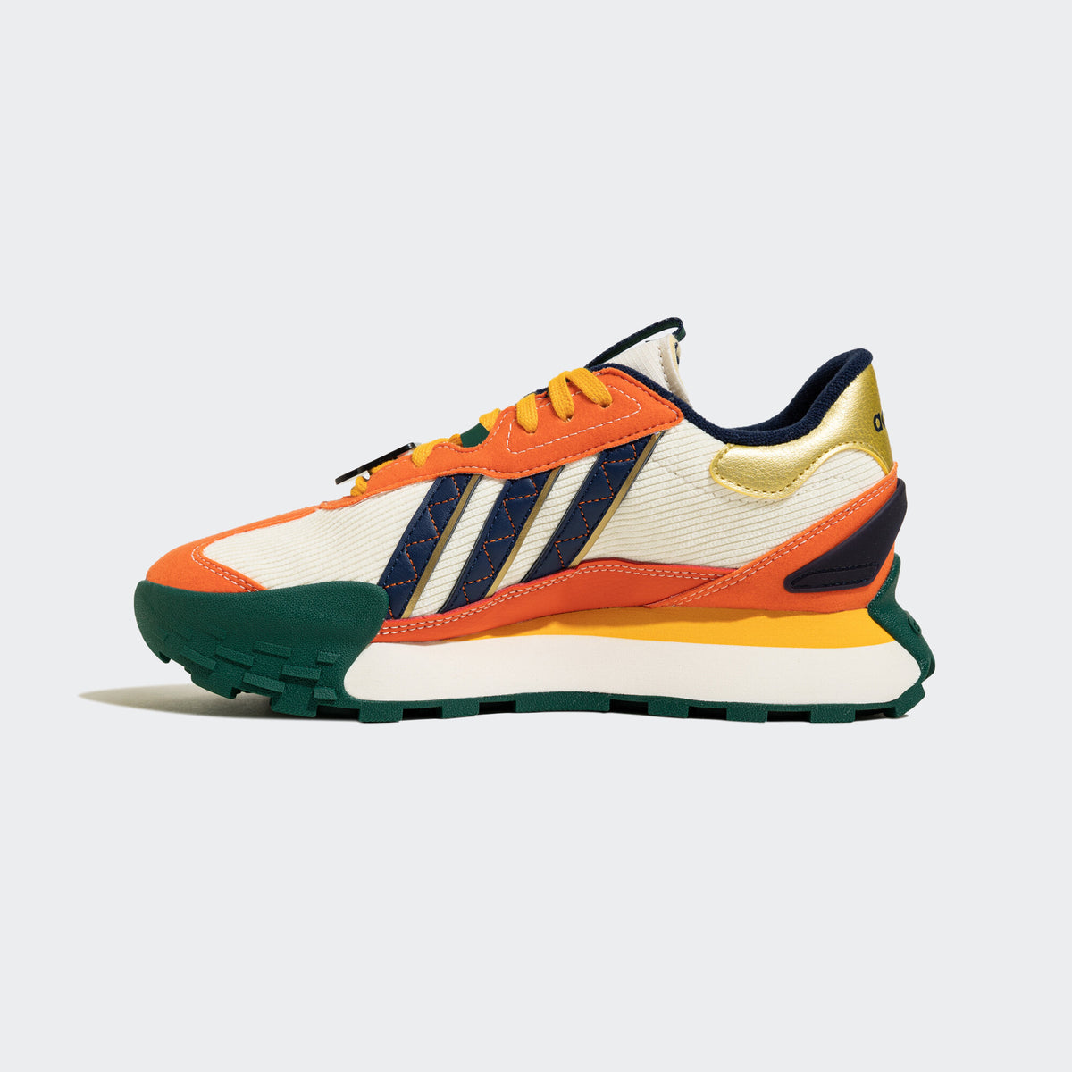 Adidas Futro MIXR Sneakers - Off White / Orange / Yellow / Navy - view 3