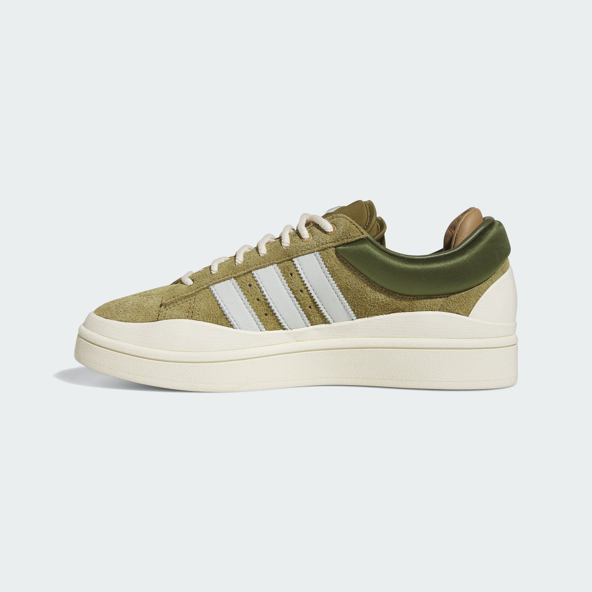 Adidas BAD Bunny Campus Sneakers - Olive Brown / Green / White - view 8