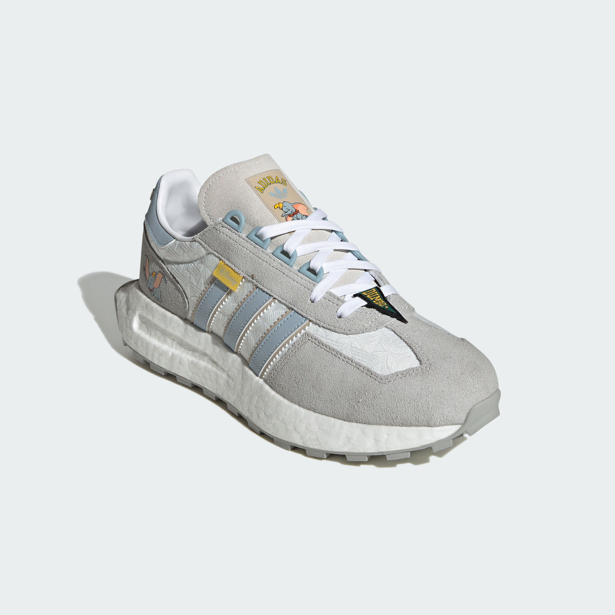 Adidas Disney Retropy E5 Sneakers - Light Grey / White / Baby Blue - view 8