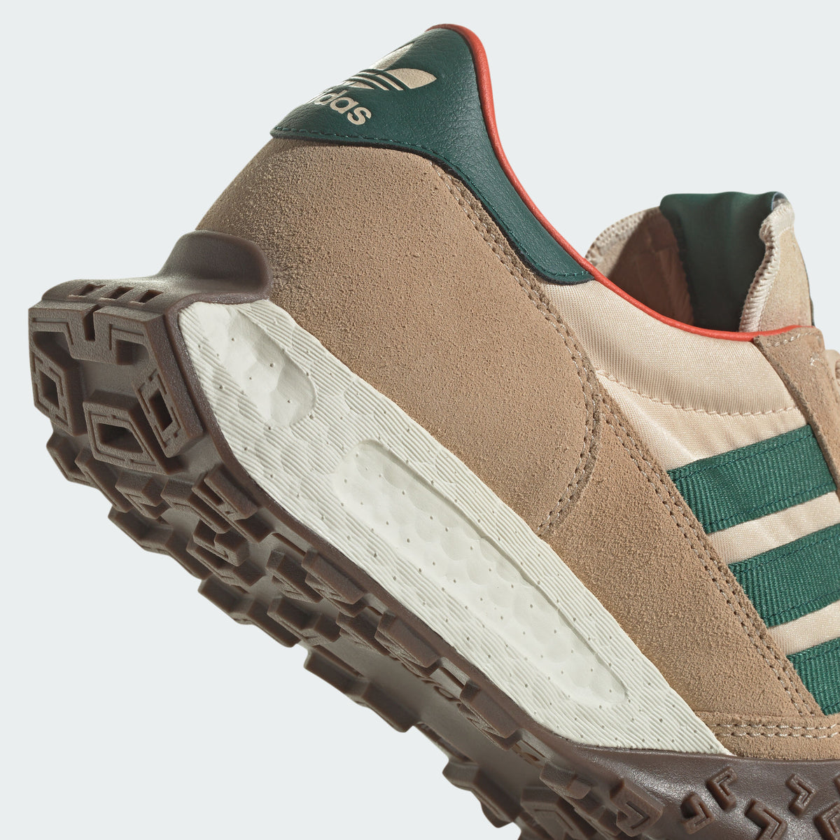 Adidas Retropy E5 Sneakers - Tan / Khaki / Forest Green - view 7