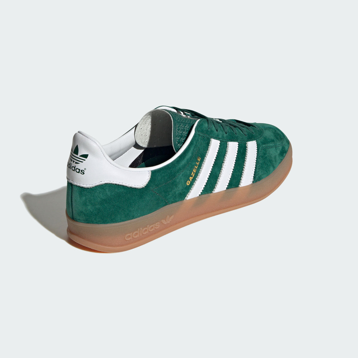 Adidas Gazelle Indoor Trainers Sneakers - Better Scarlet / Chalk White / Gold - view 6