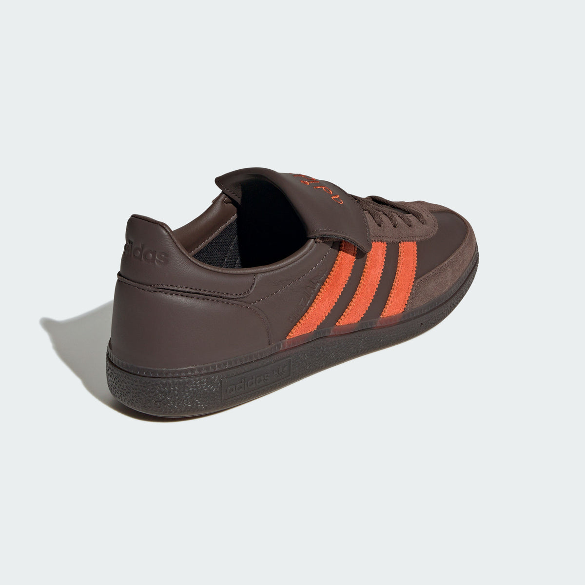Adidas Shukyu & E-WAX Handball Spezial Sneakers - Dark Brown / Orange - view 6