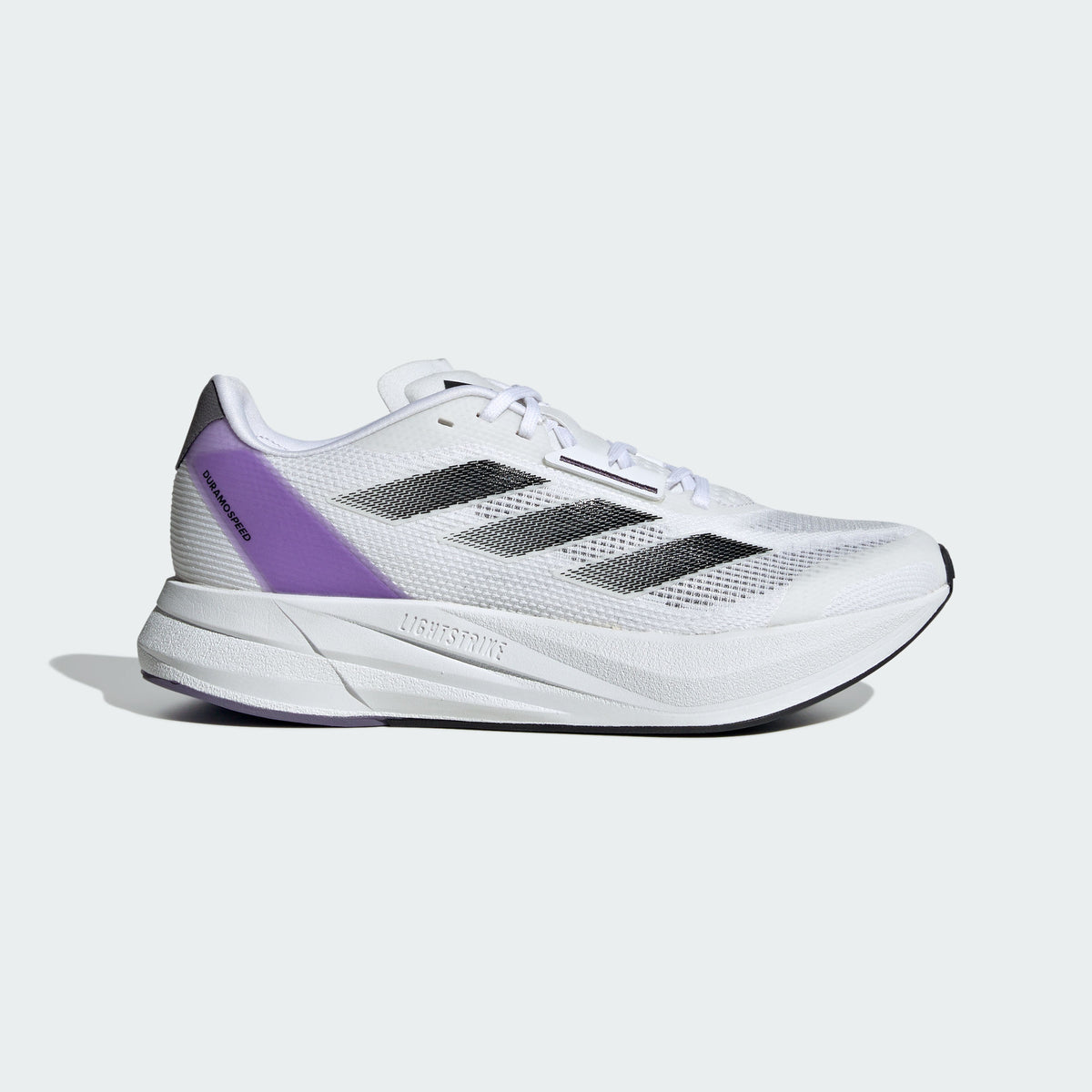 Adidas Duramo Speed Sneakers - Grey White / Grey / Black / Purple - view 1