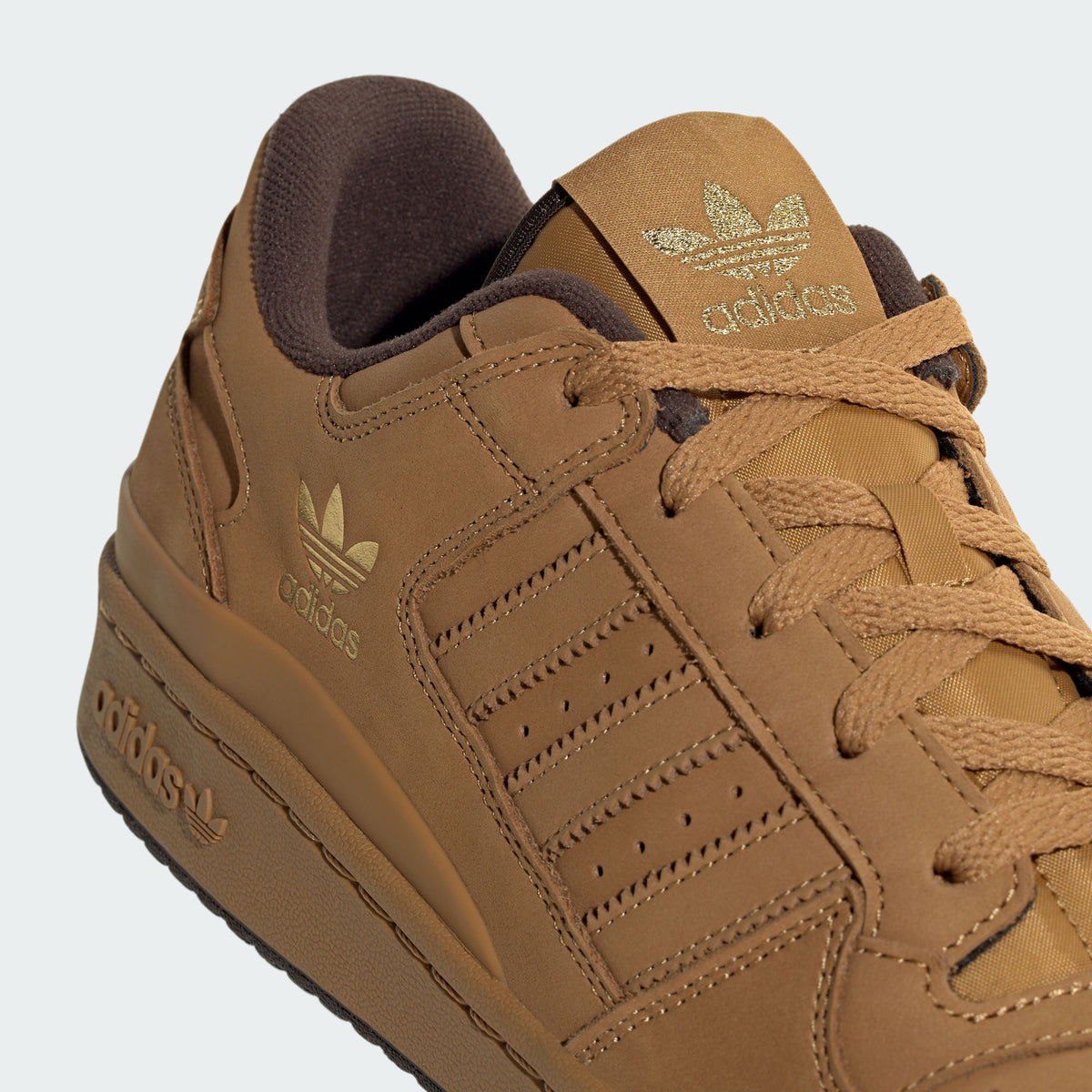 Adidas Forum LOW CL Sneakers - Earth Brown - view 8