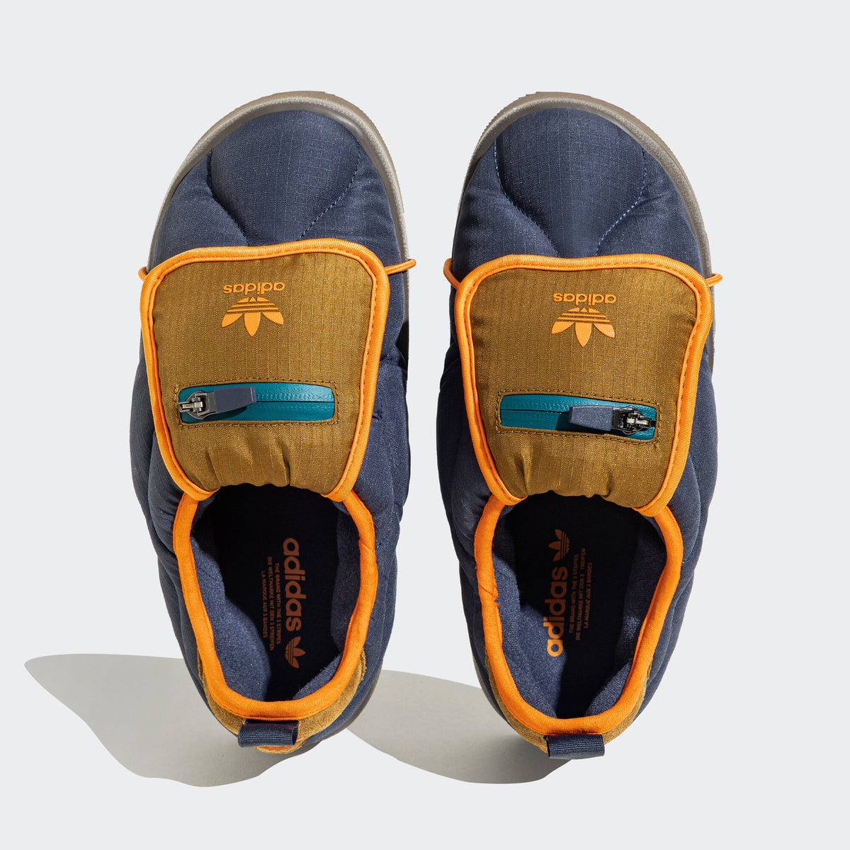 Adidas Puffylette Sneakers - Dark Blue / Brown - view 8