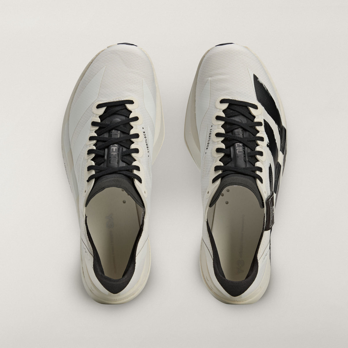 Adidas Y-3 Adios PRO 4 Sneakers - Beige / Black - view 3