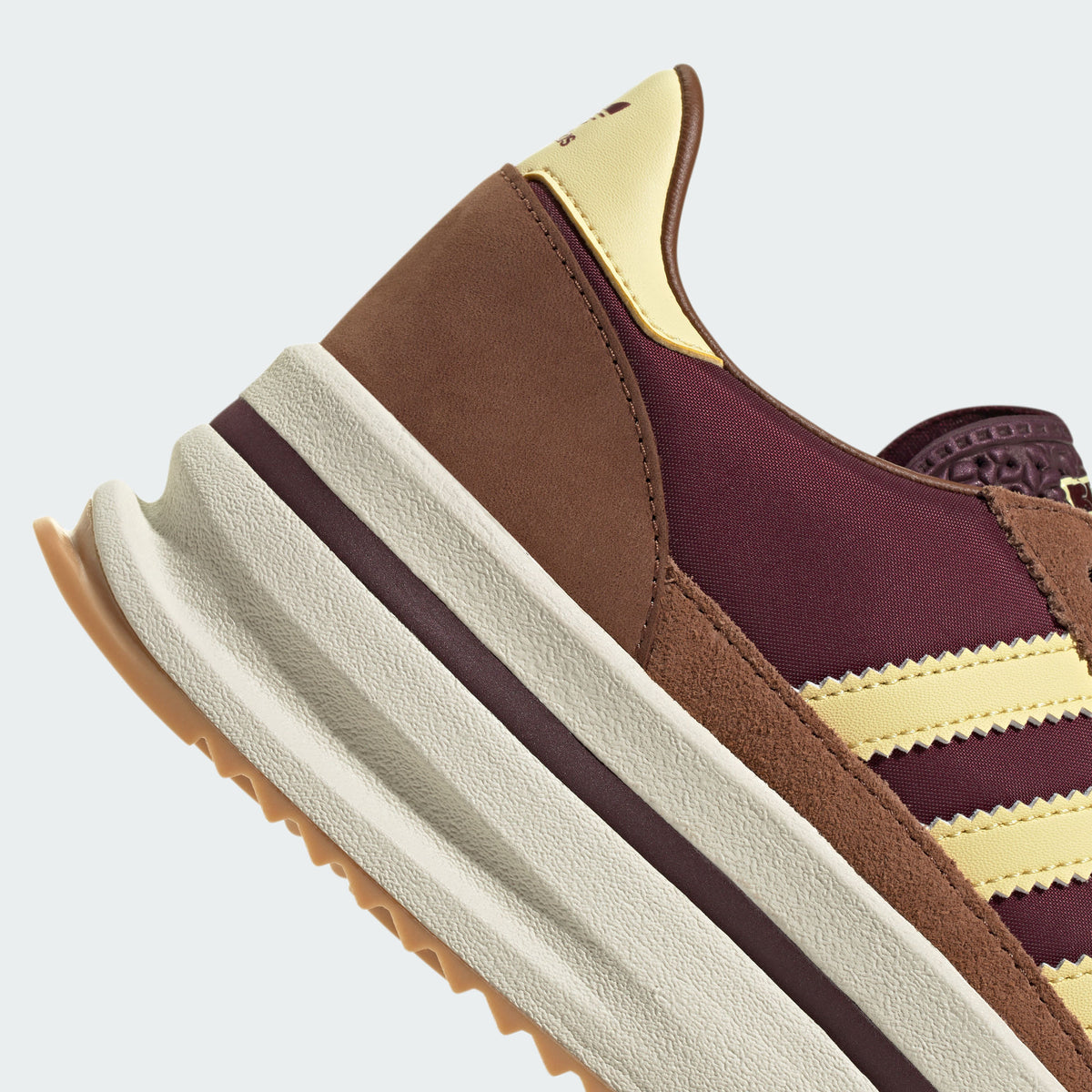 Adidas SL 72 Stack W Sneakers - Plum / Yellow / Soft Brown - view 8
