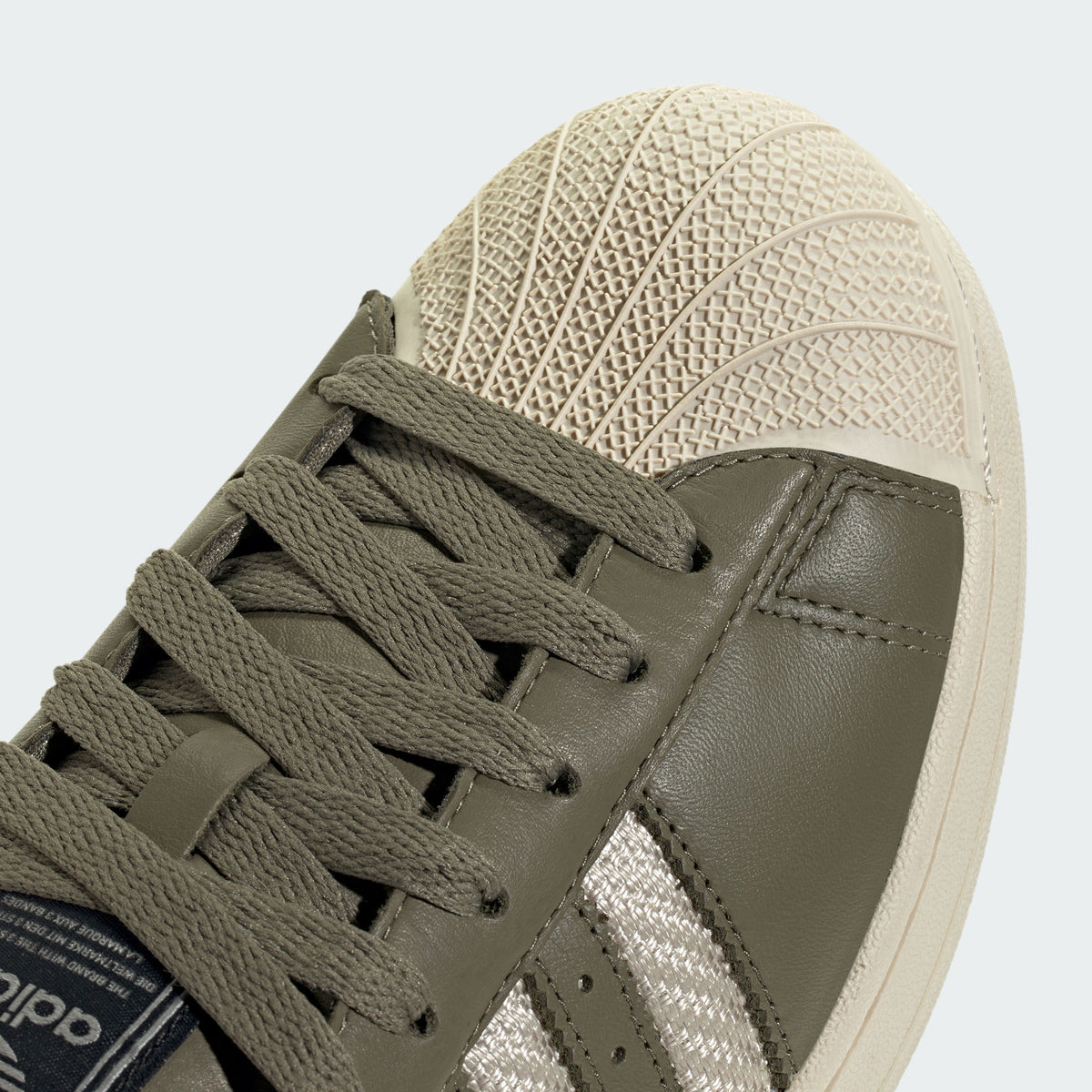 Adidas Superstar II Sneakers - Dark Khaki / Clear Brown / Black - view 8