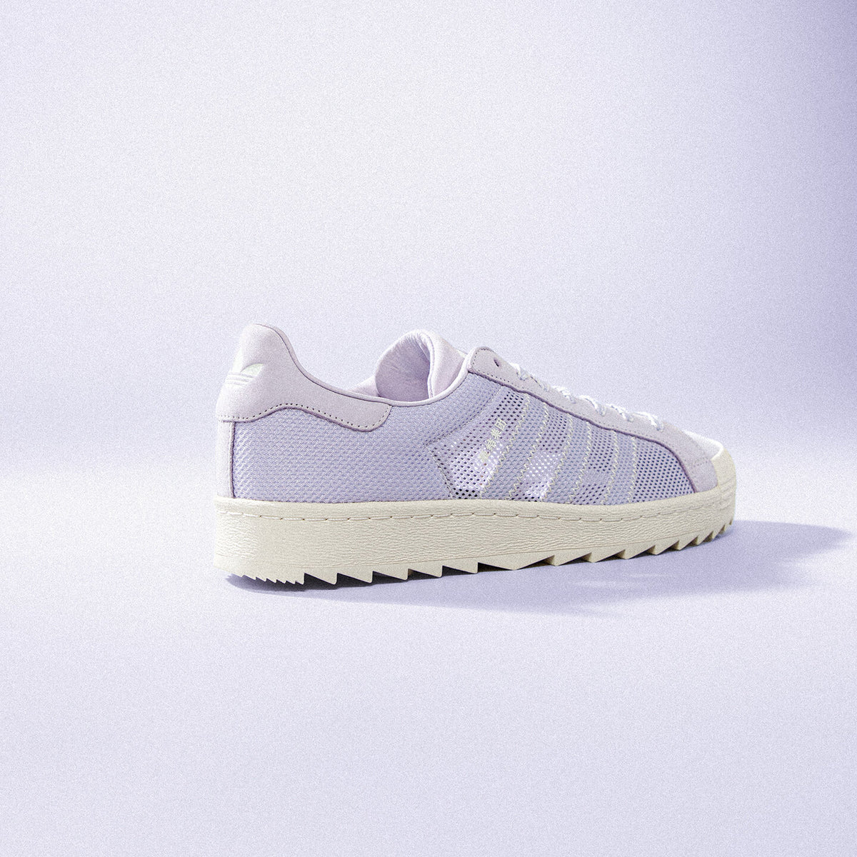 Adidas CLOT Superstar B Sneakers - Pale Lilac / Wonder White - view 8